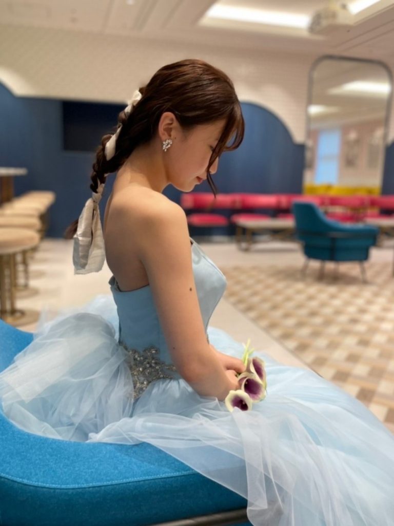 プリマカーラ池袋店よりオリジナルカラードレスlalaのご紹介